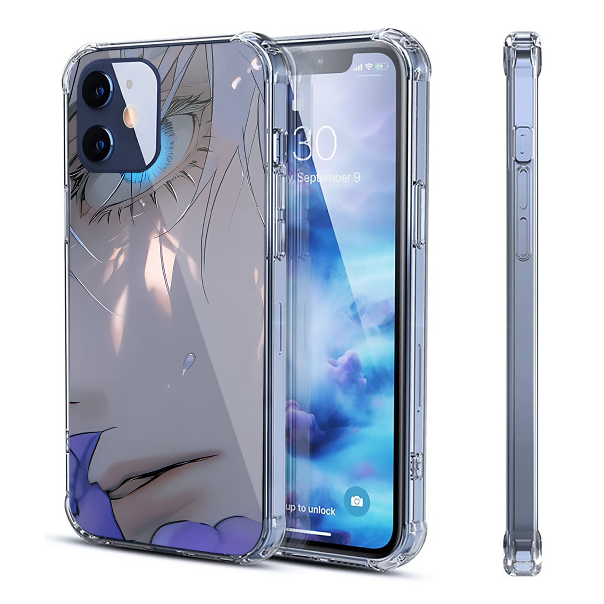 （画像用） SPY×FAMILY间谍家家酒 【iPhone 12シリーズ対応】透明スマホケース（クリアソフトケース）